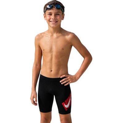 Nike SWIM-Logo Graphic Black Černá