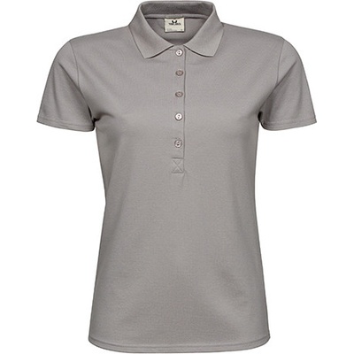 Polokošile dámská Tee Jays Luxury Stretch šedá