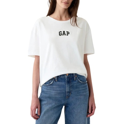 GAP Dámske tričko BOYFRIEND biela