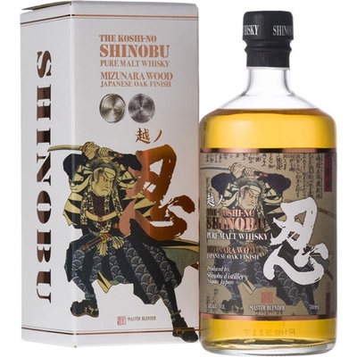 Shinobu Pure Malt Whisky Mizunara Oak Finish 43% 0,7 l (karton)