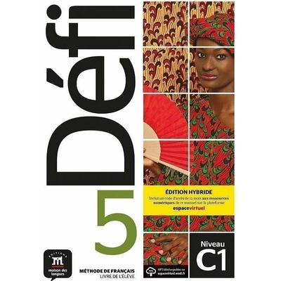 Défi 5 (C1) - Édition hybride Livre de l´éleve + Espacevirtuel (12 mois)
