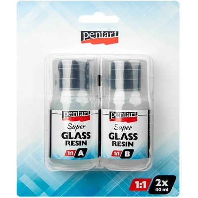 Pentart Křišťálová pryskyřice dvousložková 2 x 40 ml