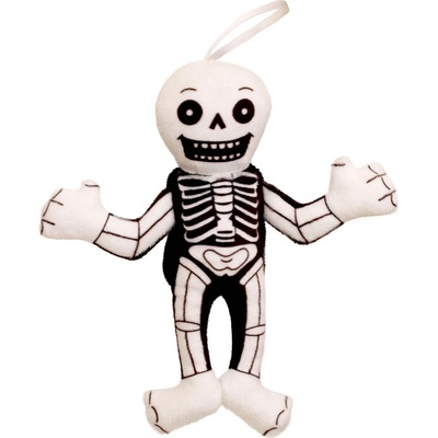 The Puppet Company Ltd. The Puppet Company – prstový maňásek – Kostlivec (Finger Puppets 14 cm – Seasonal – Skeleton)