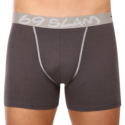 69SLAM fit pánské boxerky bamboo plain MBVPLN-DG – Hledejceny.cz