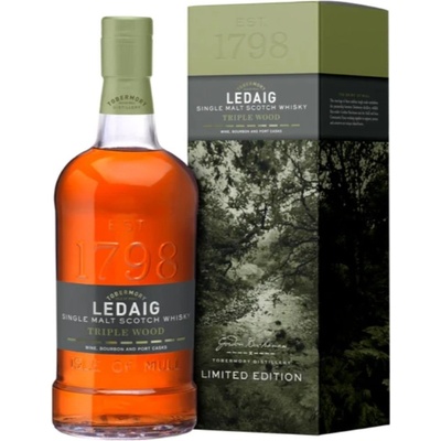 Ledaig Triple Wood 53,8% 0,7 l (karton)