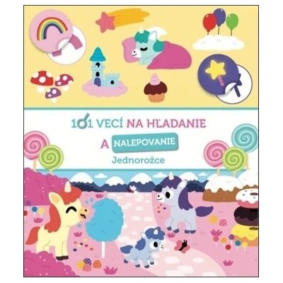 101 vecí na hľadanie a nalepovanie kednorožce