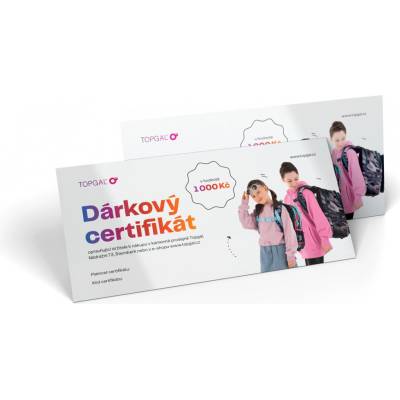 Dárkový poukaz Topgal VOU1710