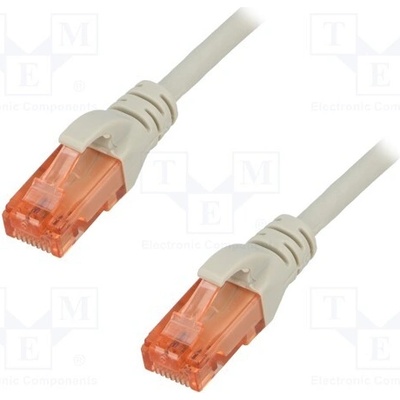 Digitus DK-1617-150 Patch, CAT 6 UTP, AWG 26, měď, 15m, šedý
