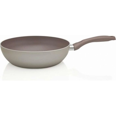Metalac Magma, hluboká hliníková pánev 26 cm, šedá