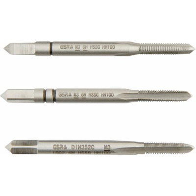 GSR B00105130 ručný závitník metrický M3 DIN 352 HSS-G 3 ks