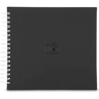 Hama album klasické spirálové SINGS 28x24 cm, 50 stran, černé