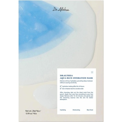 Dr.Althea Aqua Blue Hydration Mask Hydratační pleťová maska 4 x 28 g