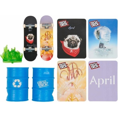 Spin Master Tech Deck fingerboard dvojbalení s překážkou Planb 6066629