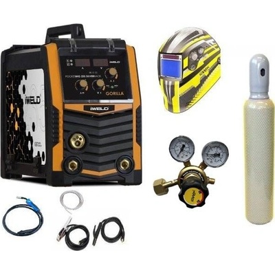 iWELD PocketMig 235 SilverBack SET 23 + kukla expert + RV CO2 + lahev CO2 plná 80POCMIG235