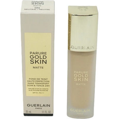 Guerlain Parure Gold Skin Matte Foundation dlhotrvajúci zmatňujúci make-up SPF15 0N 35 ml