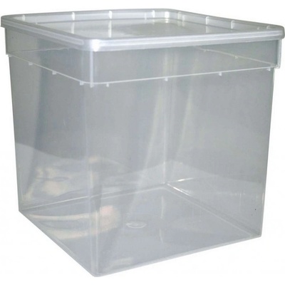 BraPlast plastové terárium velké 18,5 x 18,5 x 19 cm, 5,8 l