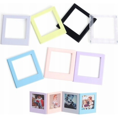 LoveInstant Sada 7 magnetických rámečků na ledničku pro Fujifilm Instax Square Sq40 / Sq1 / Sq6 / Sq10 / Sq20 / Link