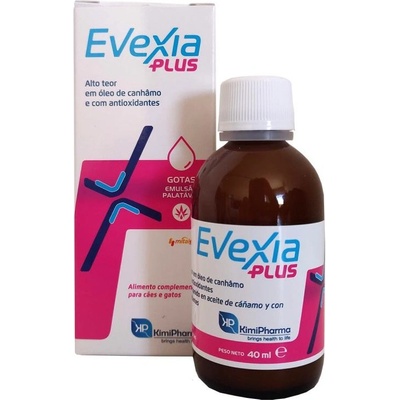 Evexia Plus kvapky pre psy a mačky na liečbu chronickej bolesti 40 ml