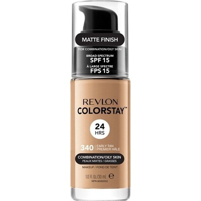 Revlon Cosmetics ColorStay dlhotrvajúci zmatňujúci make-up pre mastnú a zmiešanú pleť 340 Early Tan 30 ml