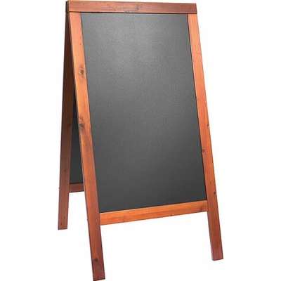 CONTACTO Tabuľa drevená 550 x 850 mm čierna 7696/122