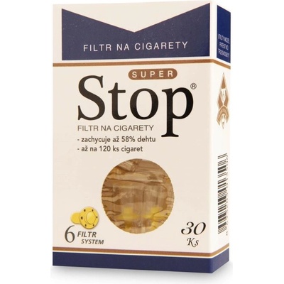 Eva Cosmetics STOPfiltr na cigarety 120 ks 6 filtr