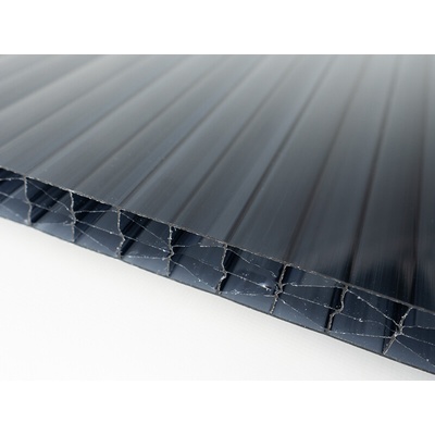 Exolon 5X/16 komôrkový polykarbonát 16 mm 2UV 1050 x 4000 mm šedá 1 ks