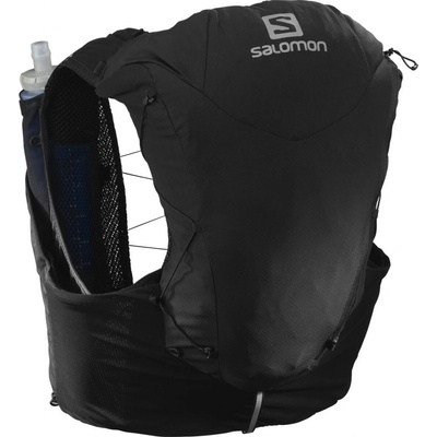Salomon Adv Skin With Flasks černá 12 l