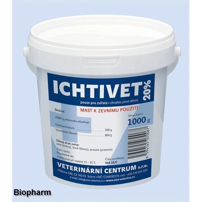 Ichtivet 20% ung 1kg
