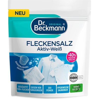 Dr. Beckmann aktivní sůl proti skvrnám na bílé prádlo 400 g