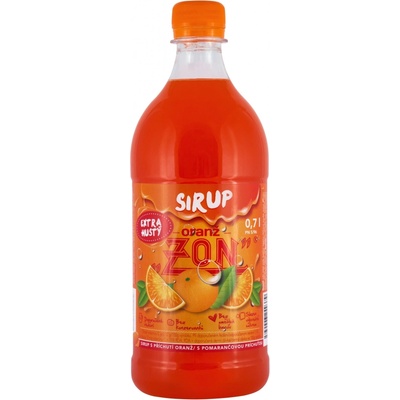 Zon Sirup Oranž 0,7 l