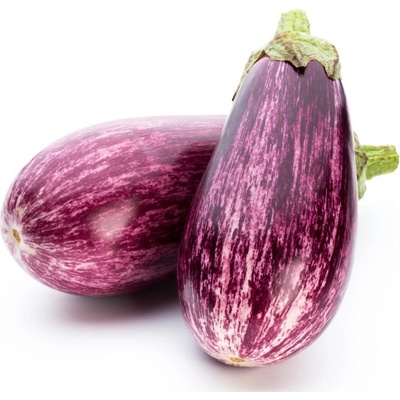 Okrasný baklažán Tsakoniki Solanum melongena predaj semien 10 ks