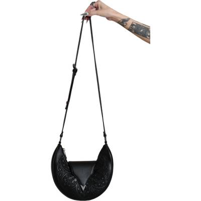 KILLSTAR crossbody kabelka CATHEDRA EMBROIDERED čierna KSRA015391