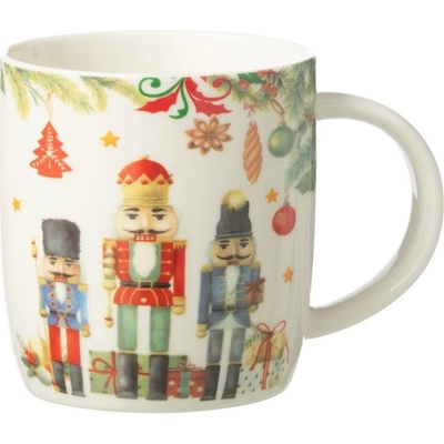 utc Vánoční hrnek s Louskáčky Chris N v dárkové krabičce 12*8*9 cm J-Line by Jolipa 350 ml – Hledejceny.cz