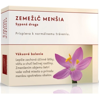 Hanus Bylinné prípravky Zemežlč menšia 50 g