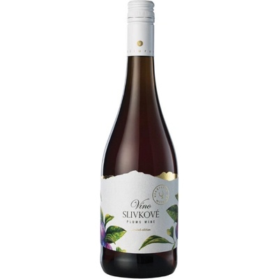 Miluron Slivkové Víno 10.5% 0,75 L (čistá fľaša)