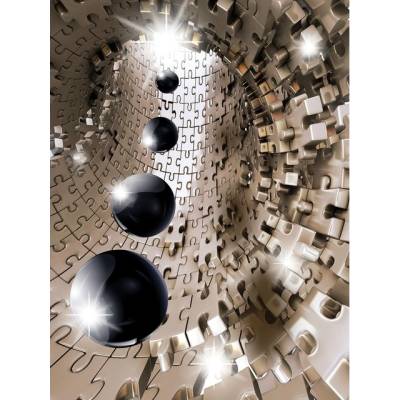 Preinterier Fototapeta panel - PL0726 - 3D abstrakcia vlies - 206cm x 275cm