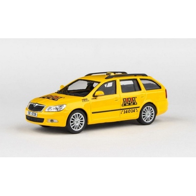 Abrex Škoda Octavia II combi 2008 AAA Taxi 143ABX-013XD01 1:43