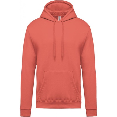 Kariban K476 pánska mikina s kapucňou 20.K476 True Coral