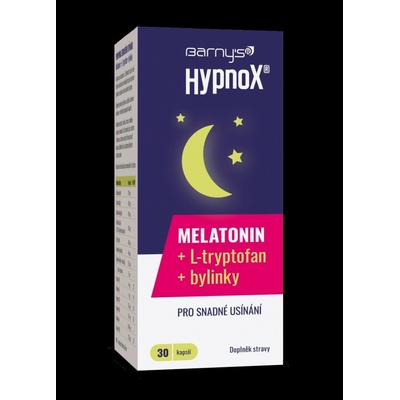 Barny's HypnoX MELATONIN+L-tryptofan 30 kapslí