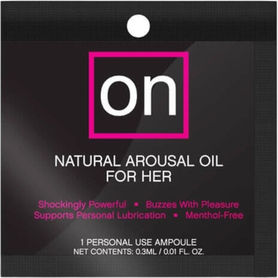 Sensuva ON Arousal Oil intímny olej pre ženy 0,5 ml