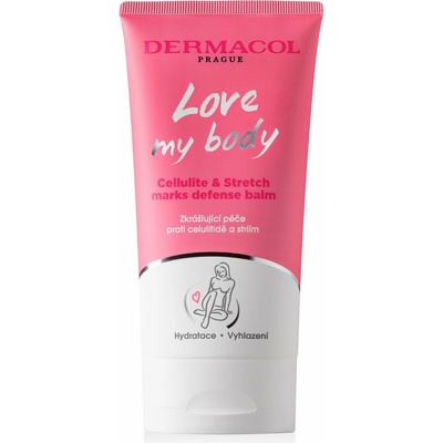 Dermacol Love My Body zkrášlující péče proti celulitidě a striím (Cellulite & Stretch Marks Defense Balm) 150 ml