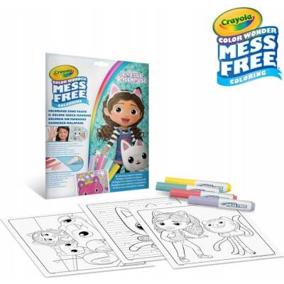 Omaľovánka Wonder Gabiin Mačací Domček CRAYOLA