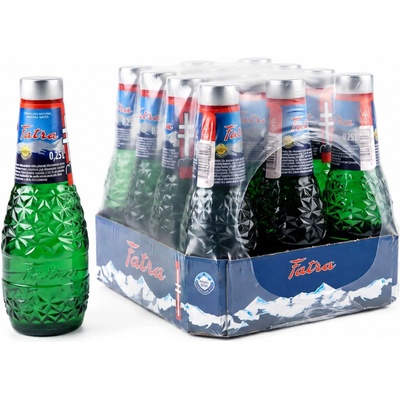 Fatra Prírodná minerálna voda sýtená sklo 12 x 250 ml