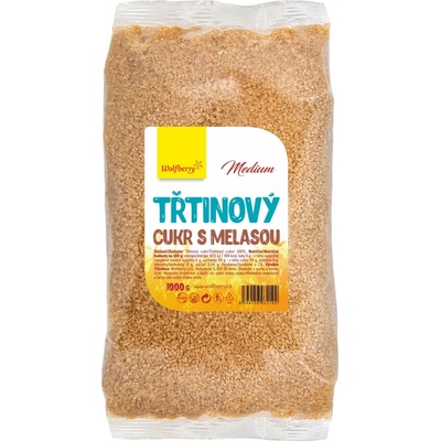 Wolfberry Třtinový cukr s melasou 1000 g – Hledejceny.cz
