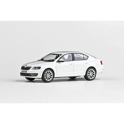 Abrex Škoda Octavia III 2012 biela Candy 1:43