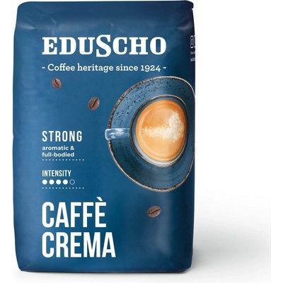 Eduscho Caffè Crema Strong pražená zrnková 0,5 kg