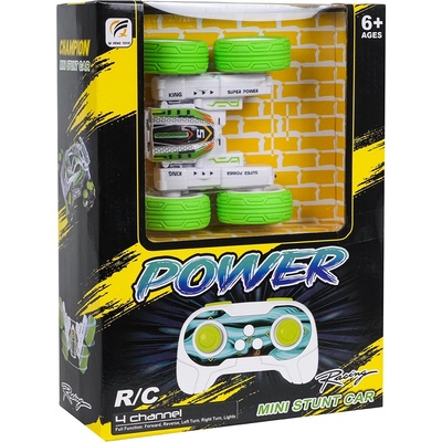 Ramiz R/C Auto na diaľkové ovládanie POWER STUNT RTR 1:32 Zelené