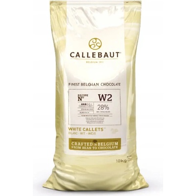 Callebaut W2 biela čokoláda 28% 10 kg