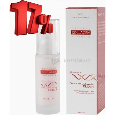 Inventia Kolagenový elixír pro tvář a dekolt 30 ml