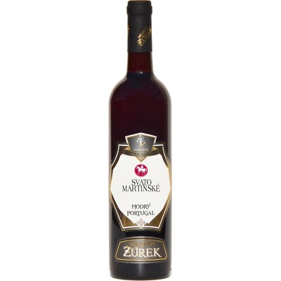 Vinařství Žůrek, Modrý Portugal Svatomartinské, jakostní, 2026, 0,75 l (holá láhev)